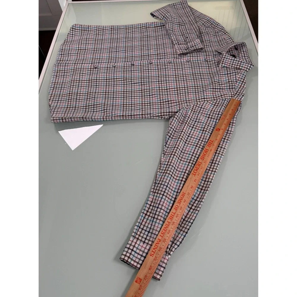 Rodd & Gunn‎ Shirt Men's 2XL Sports Fit Gingham Check Long Sleeve Casual Preppy